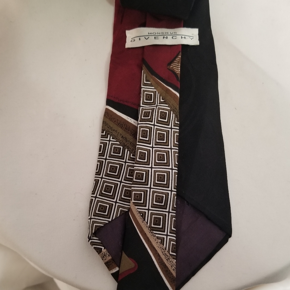 Givenchy silk patterned tie - Picture 3 of 6